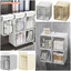 Hộp lưu trữ mỹ phẩm FAVORITEGOODS, Hộp lưu trữ phân loại thiết kế treo ngăn, Ngăn kéo lưu trữ kéo ra bằng nhựa màu vàng trắng sáng tạo
