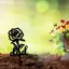 CIFbuy Rose Grave Cổ phần Trang trí nghĩa trang không thấm nước Quà tặng cảm thông