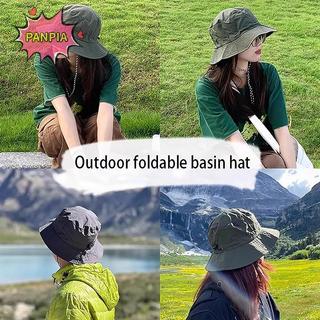 [PNPIA] 1Pc Mùa Hè Có Thể Điều Chỉnh Mũ Ngư Dân Nhanh Khô Chống Thấm Nước Drawcord Mũ Xô Unisex Lưu Trữ Có Thể Gập Lại Mũ Xô VN