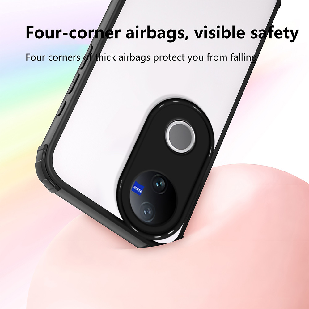 Ốp lưng Vivo V50 5G Vỏ bảo vệ bốn góc Vỏ trong suốt cho Vỏ điện thoại Vivo V50 5G