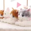 YOLOGO Mô phỏng mèo Đồ chơi sang trọng, Búp bê nhồi bông mềm mại thực tế cho mèo, Động vật nhồi bông 30CM dễ thương Quà tặng sinh nhật cho trẻ em
