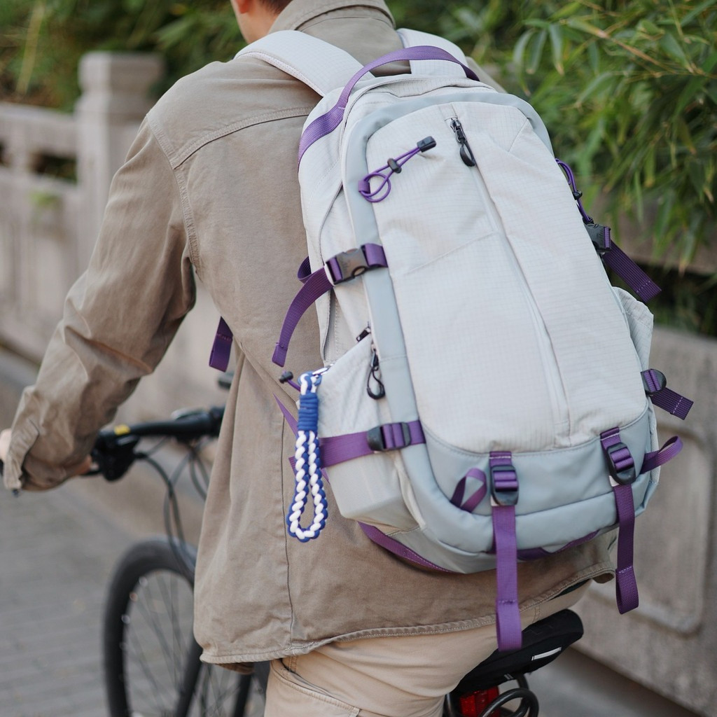CAMEL CROWN Dung Tích Lớn Đi Công Sở Du Lịch Ba Lô Laptop 21L Đi Bộ Đường Dài Daypack