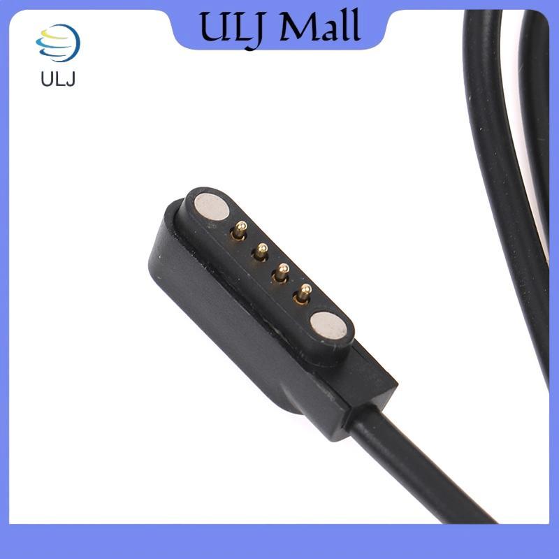 Dây sạc đồng hồ thông minh đa năng ULJ Cáp sạc từ tính Bộ sạc USB 2 chân 4 chân cho đồng hồ thông minh Cáp sạc 7.62mm 2.54mm 4mm.