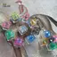 PlumHOUSE Bàn Phím Giảm Căng Thẳng DIY Nút Ngón Tay Bàn Phím Mũ Quà Tặng Nhỏ Tiện Ích Nhỏ Móc Khóa VN