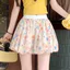 Hoa Lông Tơ Hoa Bud Quần Short Nữ 2026 Băng Lụa Cao Cấp Ôm Hơn Nhìn Dopamine Cổ Culottes 5.12