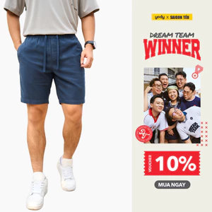 Quần short nam YODY quần đùi chất đũi siêu nhẹ Co dãn, Trẻ Trung, Dễ Phối TRA- QSM7005