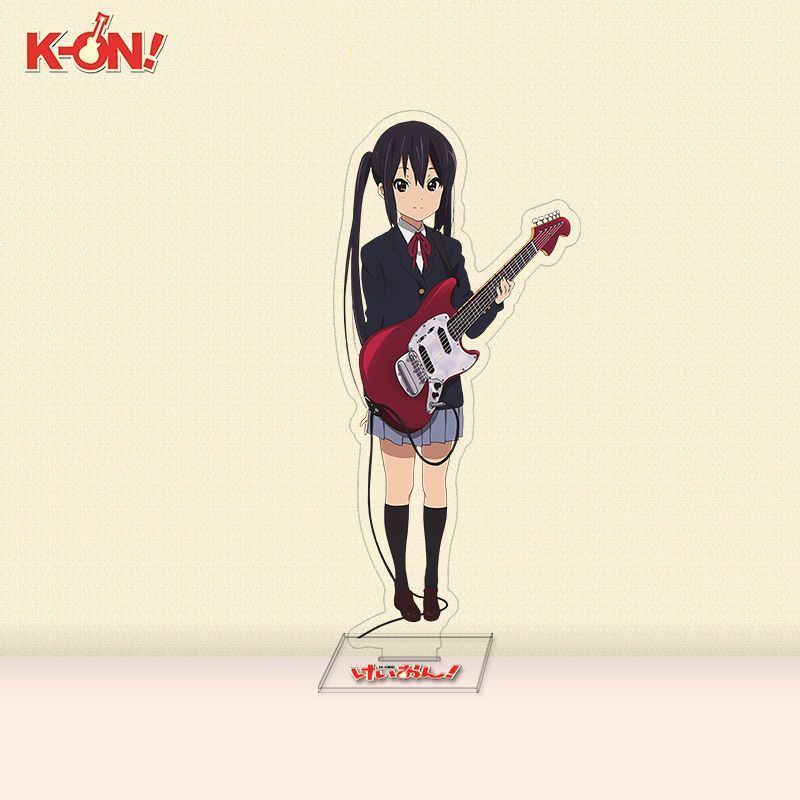 K-ON! Bộ Đế Acrylic Anime – Yui, Mio, Ritsu, Azusa, Tsumugi Nhân Vật, Trang Trí Bàn Làm Việc 9cm & Quà Tặng
