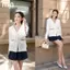 Áo len cardigan nữ kẻ sọc, chất liệu len dệt sợi cao cấp, mềm mại, thời trang, thanh lịch MỊN