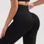Quần Tập Yoga Eo Cao Nữ Hông Nâng Bụng Quần Tập Thể Dục Đào Hông Pilates Thể Thao Quần Legging