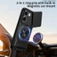 Giáp Trượt Ống Kính Funda Cho Xiaomi POCO X8 Pro Ốp Lưng Xoay Vòng Từ Tính Cho Redmi Turbo 5 5G Ốp Lưng Chân Đế Có Thể Gập Lại Capa