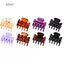 Kẹp Tóc Cua DELMER Đen Mini Bé Gái Nữ 12 Chiếc Kẹp Tóc Đơn Giản