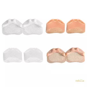 Exhila 2 Miếng Lót Metatarsal Có Thể Tái Sử Dụng Cho Đau Chân Giảm Silicon Đệm Chân Trước