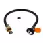 Littleloves1 Bộ chuyển đổi nạp khí cao su chống rò rỉ Ống nạp khí Ống xi lanh Bộ chuyển đổi bể nạp Phụ kiện Van bện ống VN