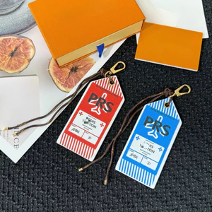 2026 Phong Cách Mới Boarding Pass Móc Khóa Thời Trang Bán Chạy Túi Mặt Dây Chuyền