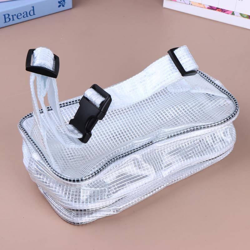 < WHPHous-t > Túi đeo thắt lưng PVC chống tĩnh điện trong suốt Bộ dụng cụ lưới chống thấm nước Fanny Pa để làm việc và sự kiện ngoài trời Đẹp
