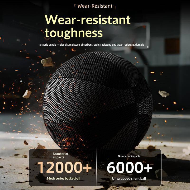 JINHF Training Basketball Silent Weighted Foam Ball Size 7 High Bounce để luyện tập trong nhà và tập luyện tại nhà HOT