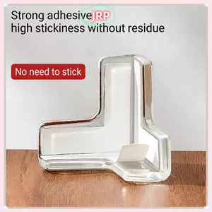 JRP 4 Miếng Silicon Bảo Vệ Góc Bàn An Toàn Cho Bé Cạnh Bảo Vệ Đệm Nội Thất Cản Cho Phòng Trẻ Em JRP