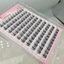 Lông mi giả 5D-Mink Fur Baby Curl Lông mi giả Tự nhiên nối dài có dải dính cho mắt Châu Á