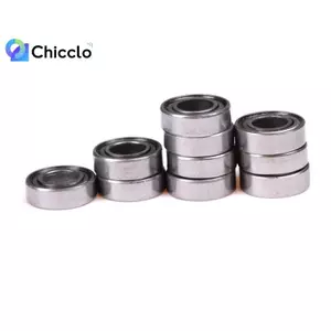 10 CÁI 688ZZ Vòng bi thu nhỏ Kim loại Vòng bi che chắn đôi 8x16x5mm Đẹp