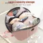 JCSYFAC Đa Năng Đồ Lót Túi Bảo Quản Quần Áo Du Lịch Áo Ngực Sos Chia Tổ Chức Túi Nữ Di Động Mỹ Phẩm Thú Cưng Túi Giặt Mới
