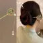 Vintage Hoa Trung Quốc Viền Tóc Sti Thời Trang Nữ Kim Loại Kẹp Tóc Tóc Sti Tóc Trang Trí Tóc Phụ Kiện Trang Sức Mới