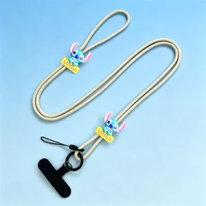 Dây buộc điện thoại di động Stitch dễ thương Đeo chéo Vỏ điện thoại có thể điều chỉnh Dây buộc