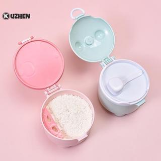 KUZHEN Hoạt Hình Di Động Sữa Bột Hộp Đựng Có Thìa Sữa Bột Hộp Bảo Quản Cho Bé Ăn Du Lịch Hộp Đựng HOT