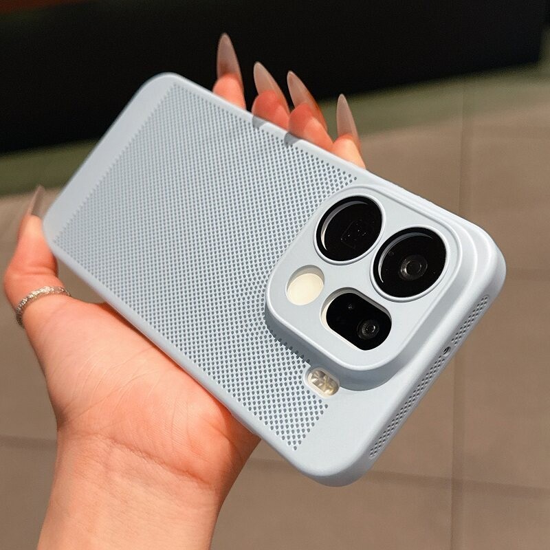 Mimi Giảm Giá Cho OnePlus 15 15R 15T 13R 13T 13s 13 12R Ace 6 6T 5 Pro Turbo 6 6V Nord 5 CE5 Vỏ Điện Thoại Tản Nhiệt Lưới Tổ Ong Siêu Mỏng Chống Rơi Vỏ Ống Kính