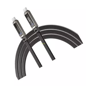 Btsg Cáp sạc linh hoạt 100W Type C sang Type C Cáp dữ liệu sạc nhanh