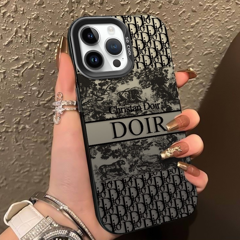 Ốp lưng Dior nhiều màu độc đáo, thiết kế cho giới trẻ thời trang Bảo Vệ Camera Cấp iPhone 17/16/15/14/13/12/11/X/XS Max