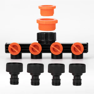 Vòi Khớp 46 Điểm 3cm Vòi Ống Nước Diverter Nước Một Điểm Bốn Chiều Van Công Tắc Năm