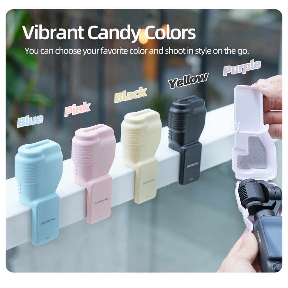 Dành Cho DJI Pocket 4 Vỏ Bảo Vệ Cho DJI Pocket 4 Gimbal Ống Kính Màn Hình Bảo Vệ Dành Cho DJI Pocket 4 Kẹo Màu Phụ Kiện