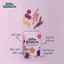 Bánh gạo lứt ăn dặm hữu cơ Little Blossom Vị Khoai Lang Tím 40g cho bé 9 tháng+
