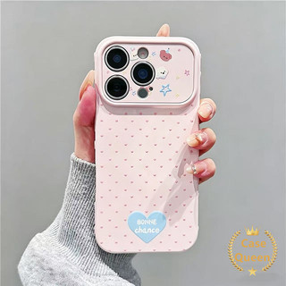 Tương thích cho iPhone 16 11 15 13 17 14 12 Pro Max XR X XS Max Air 7 8 Plus SE Full Màn Hình Màu Chấm Bi 3D Plus Dog Case