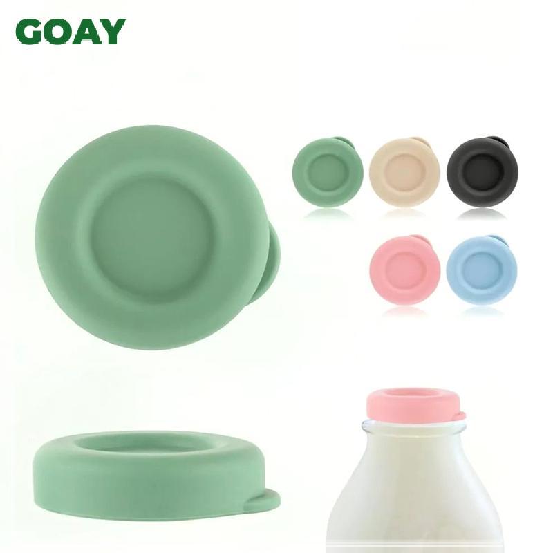 GOAY 1 Chiếc Nắp Chai Thủy Tinh Silicon Có Thể Tái Sử Dụng Nắp Chống Rò Rỉ Nắp Cho Chai Bia & Nước Giải Khát, Soda &, Máy Rửa Chén An Toàn VN
