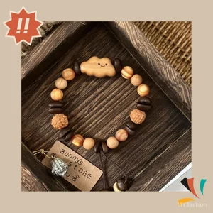 Vòng tay giả hạt cà phê retro vui nhộn -Little Cloud-