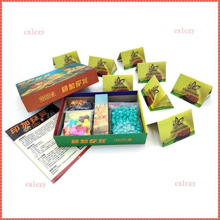 [Board Game-20] Tiệc truy tìm kho báu Inca Thẻ trò chơi Nhóm giải trí Xây dựng Tiệc gia đình Tương tác Nhiều người chơi Nền văn minh cổ đại Trò chơi bảng phiêu lưu Bí ẩn Trận chiến kho báu Nhiều người chơi Bảng xây dựng nhóm