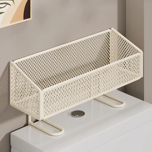 Kệ đa chức năng trong phòng tắm-Giá đựng giấy vệ sinh treo tường, Bảo quản Gel tắm dầu gội, Tiết kiệm không gian, Chống rỉ sét