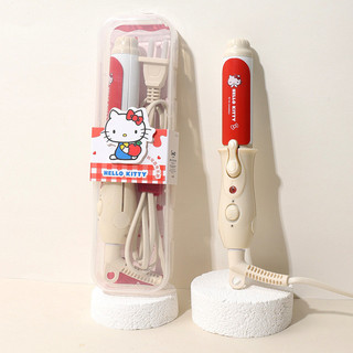 Hello Kitty Mini Thẳng Uốn Sắt Ký Túc Xá Công Suất Thấp Nổ Nẹp Uốn Thẳng Thiết Bị Tạo Kiểu Nhanh Sử Dụng Kép XMJT