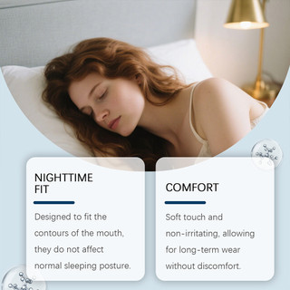 Anti Snoring Mouthpiece Anti-Grinding Foldable Solution Foldable Anti Snoring Device