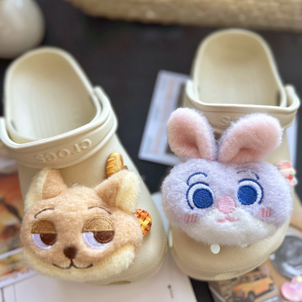 Phụ Kiện Giày Lỗ Crazy Animal City Sang Trọng Giày Hoa Thích Hợp Cho Crocs Khóa Giày Có Thể Tháo Rời Khóa Giày Lỗ Khóa Giày Busch Khóa Giày Zhibixing ins Giày Hoa