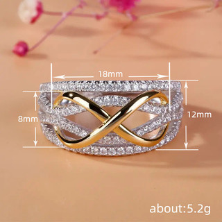 Nhẫn Zircon Bạc S925 Trang Sức Thời Trang Đơn Giản Quà Tặng Nữ
