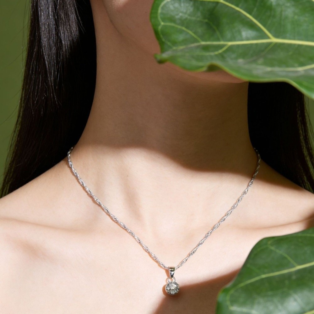 WOODNEST Dây chuyền màu trắng lấp lánh, Đồ trang trí Vòng phụ kiện Vòng cổ hình ngôi sao, Quà tặng Mặt dây chuyền lấp lánh thời trang dành cho nữ