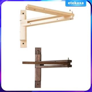 Giá đỡ đèn treo tường có cánh tay gấp, Giá đỡ tường bằng gỗ có thể điều chỉnh chuyên nghiệp cho phòng khách
