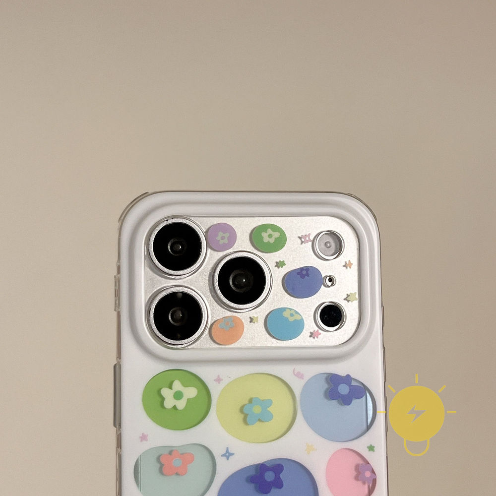 Phone Case For iPhone 17 Pro Max 16 15 TPU Aesthetic Korean Cute