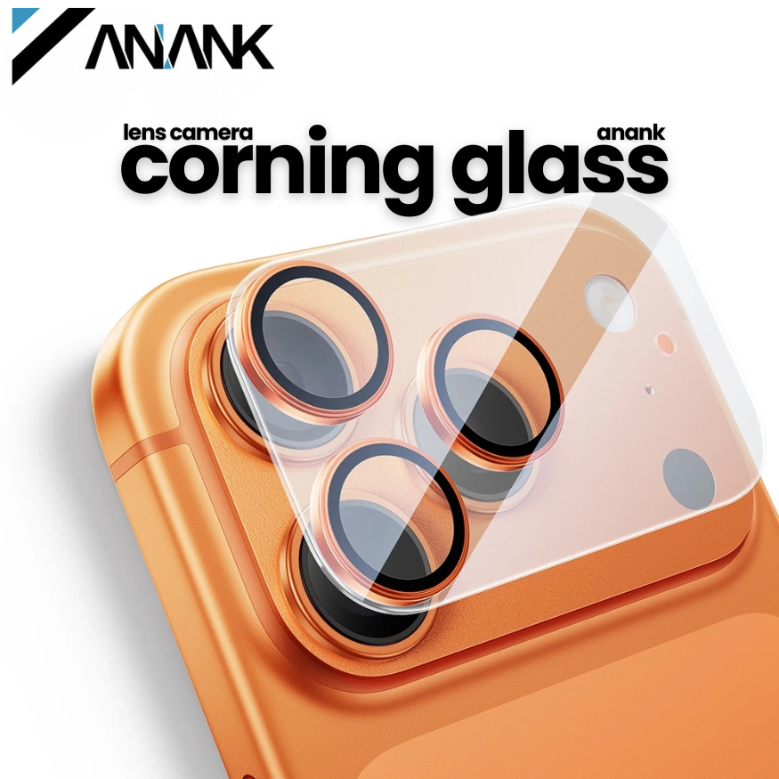 [Chính Hãng] Cường Lực Camera ANANK Corning Glass AR Chống Chói Chống Trầy Bảo Vệ Cụm Lens iPhone 17 Pro Max