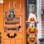 Biển hiệu cửa treo Halloween - Trang trí hiên nhà trang trại cho cửa trước