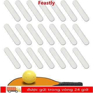 FEASTLY 10 Chiếc Băng Chì Pickleball, Bạc Đen Đa Năng Câu Lạc Bộ Golf Trọng Lượng, Khối Trọng Lượng Vợt Tự Dính
