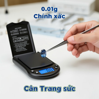 Cân kỹ thuật số Mini Độ chính xác cao Di động ABS Trang sức Thảo dược Mỹ phẩm Thành phần thực phẩm Sử dụng