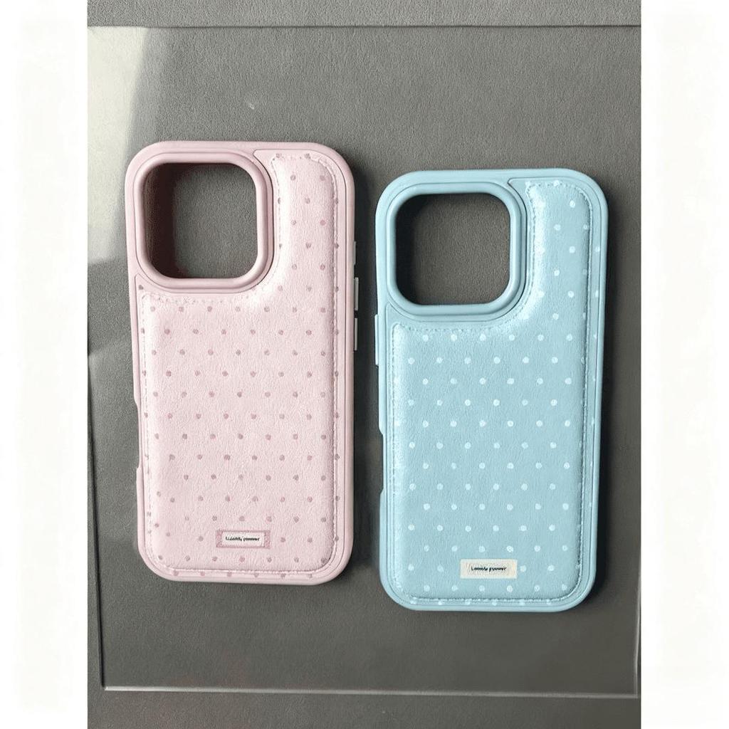 Đáy đơn giản hình vệt điểm phù hợp cho điện thoại iPhone 17 PROMAX, vỏ chống sốt mới 16